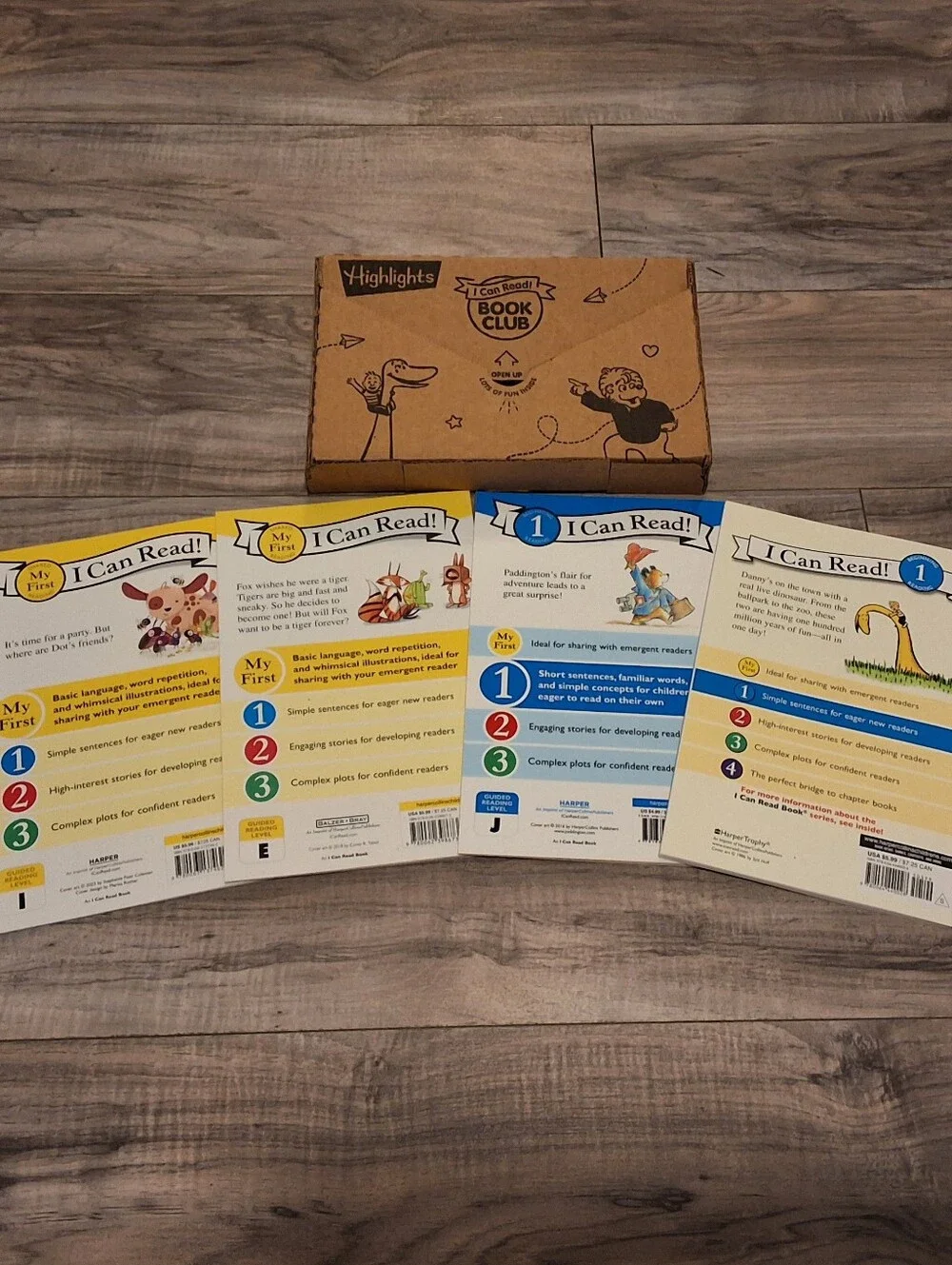 NEW I Can Read My First Reader And Level 1 Early Reader Book Bundle